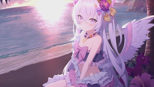 泳装美少女
