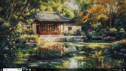 园林风景壁纸-桌面主题