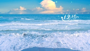 4k夕阳海岸