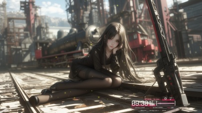 她如月光下白莲，淡雅清新且高洁