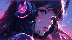 赛博女主持人