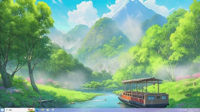 绿色清新护眼壁纸-桌面主题