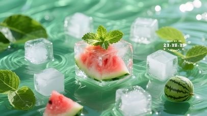 夏日小清新西瓜