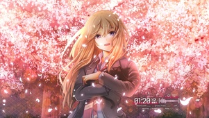 4K抱猫女孩