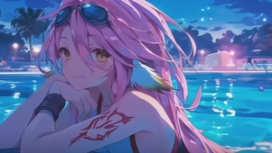 夏日海边度假