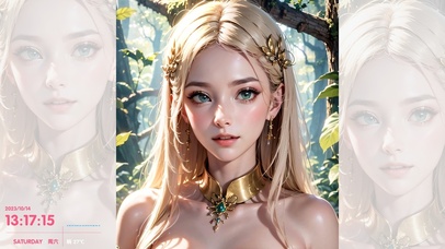 4K性感Ai美女壁纸