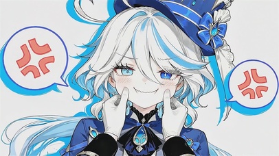 捏脸系列 原神芙宁娜