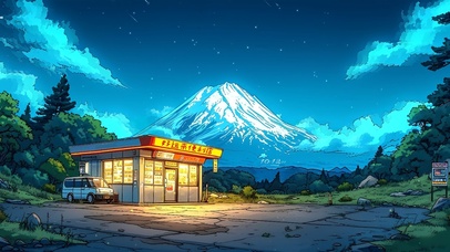 浪漫星空便利店