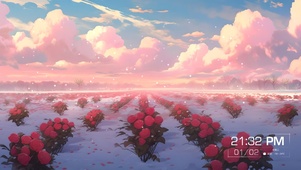 冬天的樱花