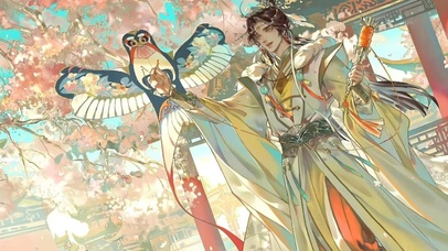 天官赐福（殿下放风筝）