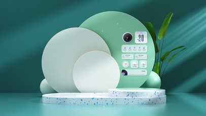 4K小清新简约桌面