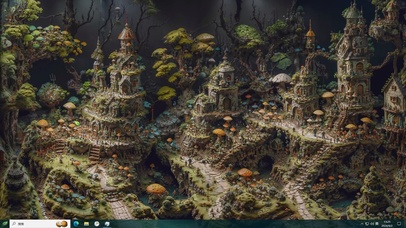 小小王国（随视角移动变化）