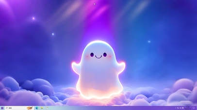 紫色小精灵，照亮心中的光