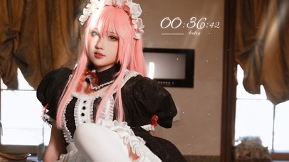 咖啡店女仆美女【4K-高清】