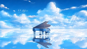 海上升钢琴