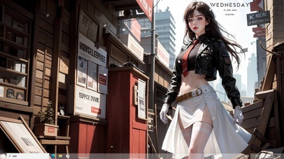 4k纯欲特工美少女