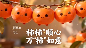 柿柿顺心 万事如意