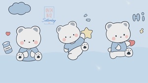 可爱的熊