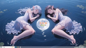 水中月