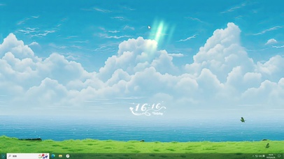 草原风景-桌面主题
