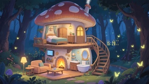 林中蘑菇屋