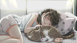 熟睡的女孩