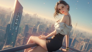 英姿飒爽貌