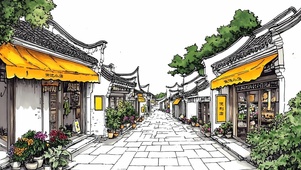 古风小镇
