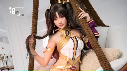 高清性感双马尾美女