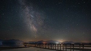 星空下的桥