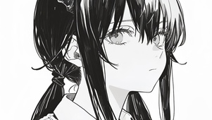 黑白冷漠少女-陈
