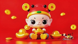 蛇宝小财神