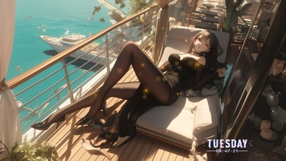 阳光下透出淡淡的光泽