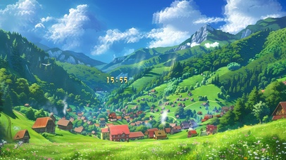 4K唯美乡村田园风景