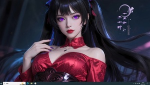 4K冷艳魅惑少女