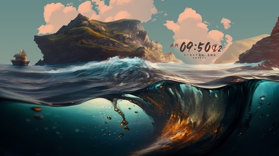 巧克力 海洋