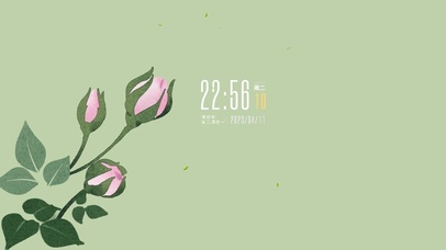 4k清新古风绿植系列