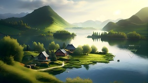 唯美治愈青山