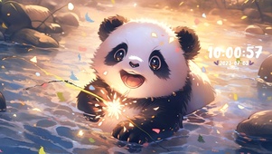 玩皮熊猫