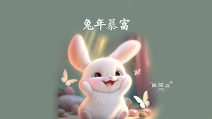 治愈兔 暴富