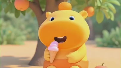 吃冰淇淋的噜噜