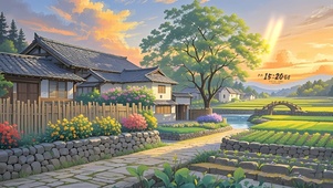宁静乡村生活