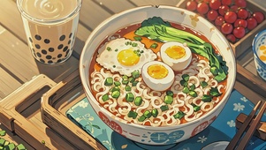 一碗热汤面