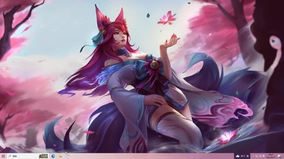 英雄联盟 美女阿狸 灵魂莲花