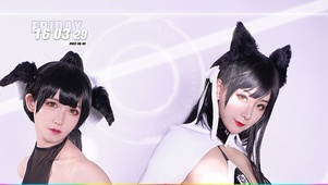 2个性感cos女闺蜜
