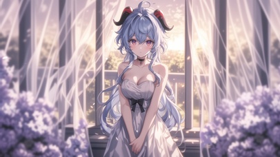 雪墨壁画丨甘雨丨如沐春风丨