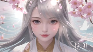 神女湖桃花仙