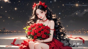 红玫瑰女孩