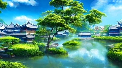 4k唯美古镇水乡