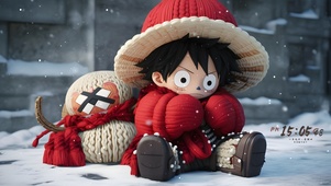 雪中小路飞